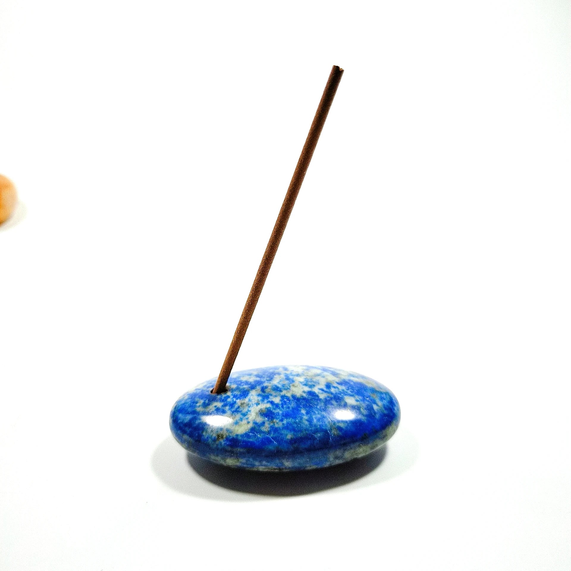 DIY Beauty personal Blue Spot stone Square Incense Holder Balance Healing Meditation ornaments garden decor gift