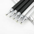 Factory Wholesale 2-in-1 Disc Jot Ballpen High Precision 3D Touch Screen Rotring Smartphone PC/Laptops ABS Material Custom Pen