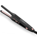 Mini 3/10 Korean Style 2-in-1 LED Straightener Curler Small Slim Ceramic Pencil Hair Beard Plancha De Cabello Titanium Plates
