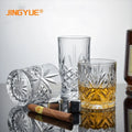 Wholesale Bourbon Cocktail Liquor Whisky Tumbler in Stock 11 Ounce Bar Old Fashioned Rounc Crystal Rock Whiskey Glass