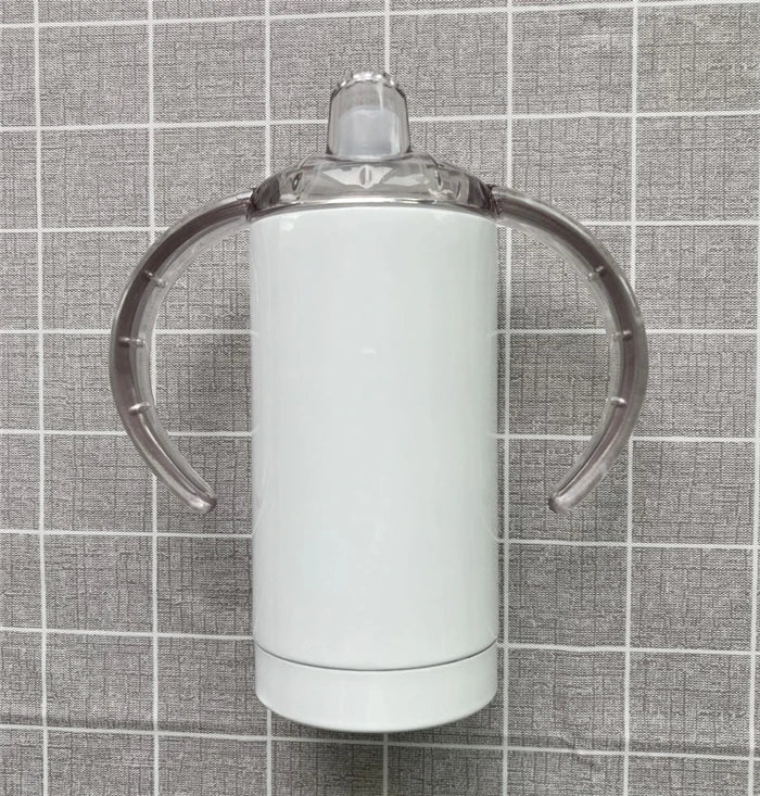 12 oz 304 Stainless Steel Double Wall Vacuum Flask Baby Eco-Friendly Sublimation Travel Mug with Lid