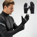 Wholesale Fashion Plush Lining Thermal Sport Man Winter Touch Screen Bike Riding Gloves