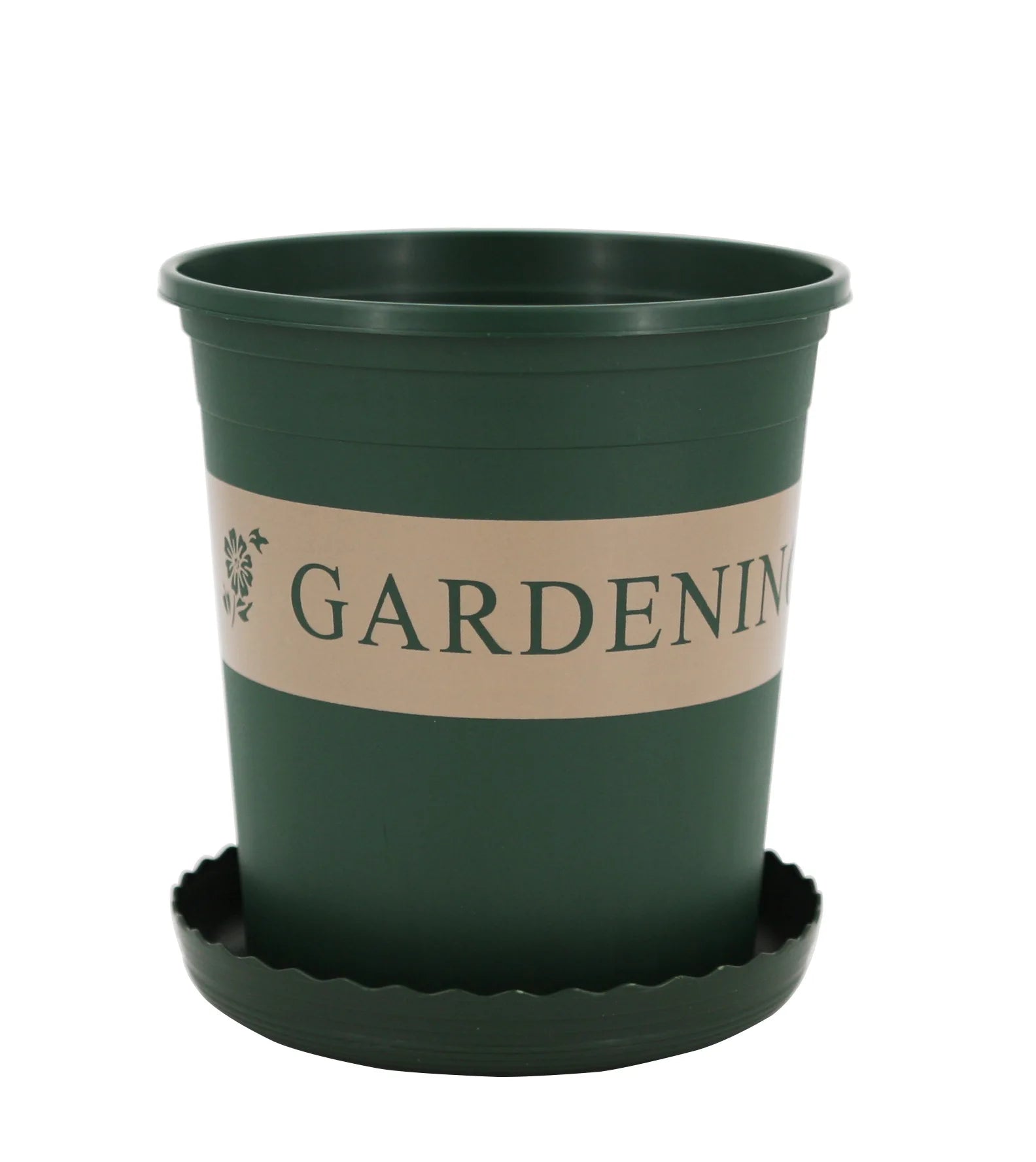 22.8cm 2 Gallon Pots Plastic Garden Planter Pots Yard Pot