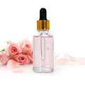 OEM Private Label Natural Rose Skin Glowing Serum Vitamin C Anti Aging Facial Brightening Ligtening Rose Face Serum