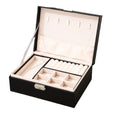 Luxury Leather Jewelry Box Storage Gift Boxes for Ladies Ring Necklace Earrings Organizer Case Wholesale