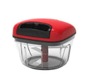New Stainless Steel 3 Blades Manual Vegetable Food Chopper