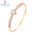 X000808924 XUPING Jewelry Wholesale Fashion Heart Synthetic CZ Women Bangle