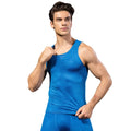 Marathon Breathable Quick Dry Eco-Friendly Men's Mesh O-Neck Collar Gym Sleeveless T-Shirt Fitness Undershirt Sportswear 180g