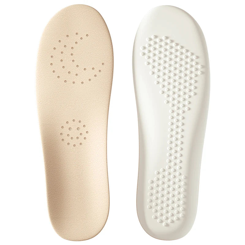 Children's Latex Insoles for Shock Absorption Sweat Absorption Odor Prevention Breathable Sport Shoe Insoles for Boys and Girls