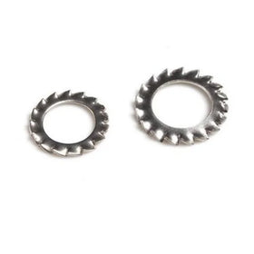 Haiyan Stainless Steel SS304 Ss316 External Teeth Serrated Lock Washer DIN6798