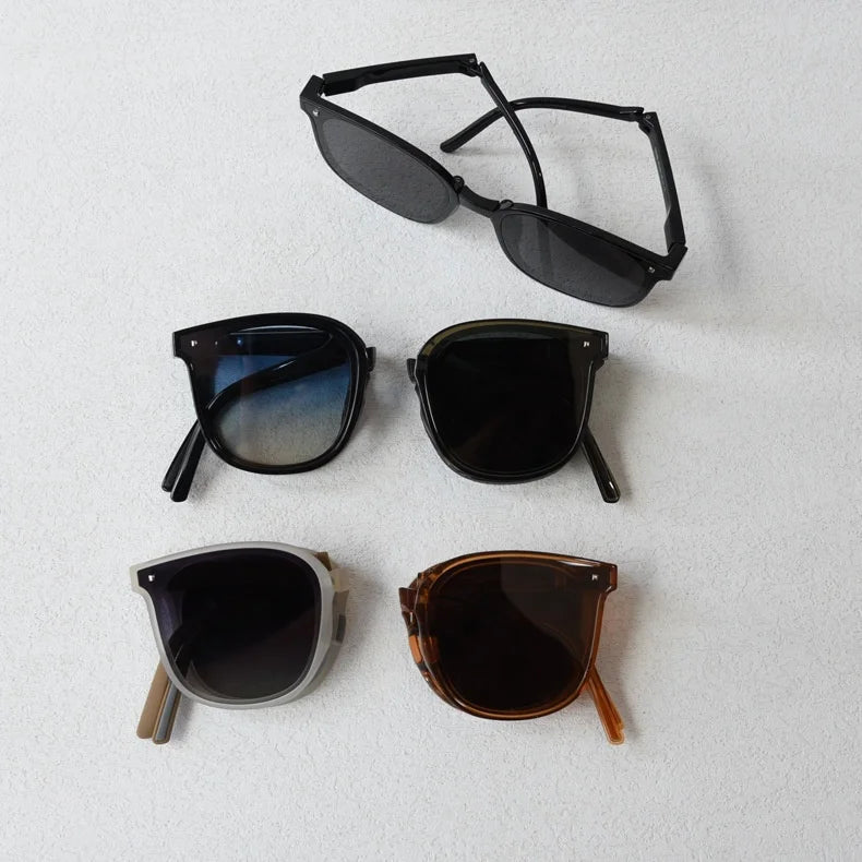 2026 New Fancy Foldable Sun Glasses High End Anti Ultraviolet Men Shades UV 400 Lens Personalized Polarized Sunglasses