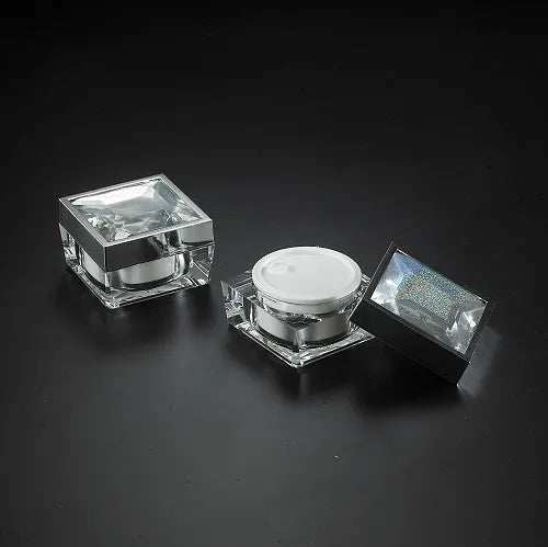 Hot Sale 30g Empty Acrylic Plastic Plistic Acrylic Skin Care Cream Cosmetic Cream Jar