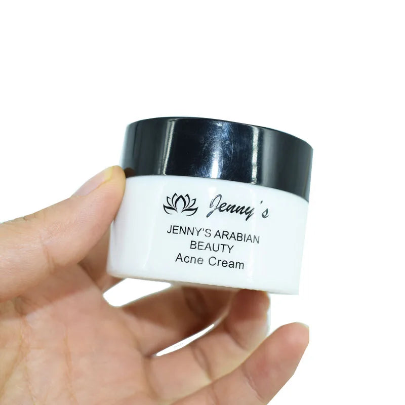 White Cosmetic Jar Luxury Glass Porcelain Round 30ml 50ml Skin Care Face Cream Container with White Black Screw Lids Packaging