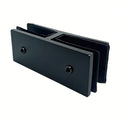 Condibe Stainless Steel Pool Fence Straight Matt Black Glass Clip