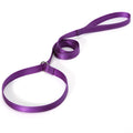 Custom Anti-Theft Adjustable Braided Solid Ribbons Reflective Nylon Webbing Slip Dog Training Leash Direct Manufacturer