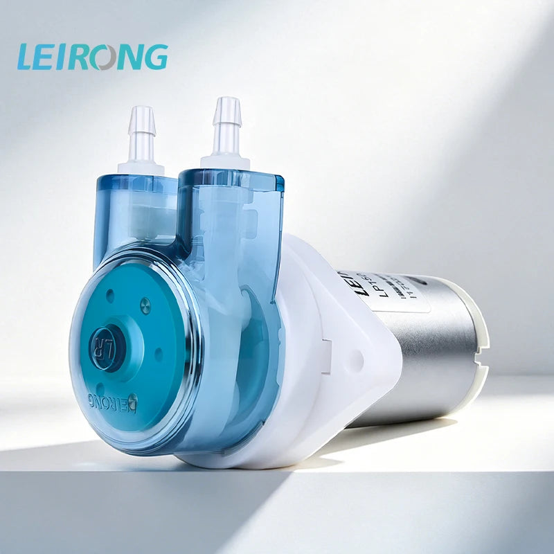 LEIRONG Lab Dosing Pumps LP150 Automatic Liquid Feeding Adjustable Flow Rate 24V Aquarium Marine Peristaltic Pump