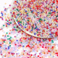 High Quality Ice Seed Imitate Jade Cream Seed Beads Wholesale 2mm Multi-color Glass Beads 20g/bag for Jewelry Making