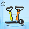 Pet Grooming Deshedding Comb Professional Pet Hair Remover Brush Double Sides Shedding Brush Other Pet Products