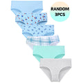 Hot Selling Children Blue Combination Girls Underwear Kids Briefs Panty Soft Cotton Girl Triangle Panties Cotton Girls Briefs
