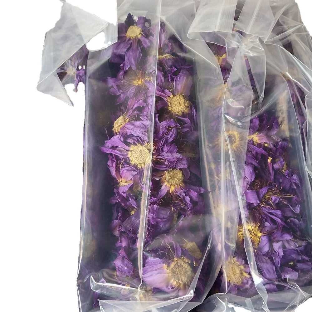 Bule Lotus Nymphaea Tetragona Flowers Premium Natural Raw Loose Nymphaea Tetragona Flower for Tea