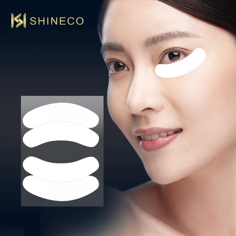 Silicone 3D Bio Gel Eye Patches 2Pairs Under Eye Gel Pads for Lash Extensions