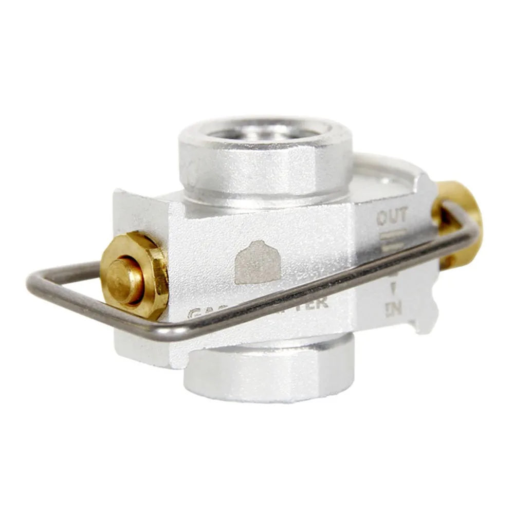 Gas Saver Plus Gas Convertor Shifter Refill Flat Tank Conversion Adapter Camping Gas Adaptor Valve