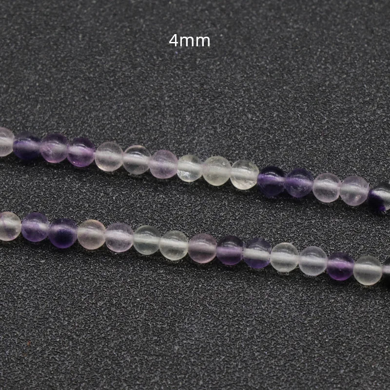 HZ Wholesale Cheapest Fluorite Bead No Inlaid Decoration Loose Beads