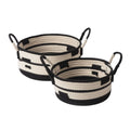Storage Organizer Woven Cotton Rope Storage Basket Multi Functional Ins Style Desktop Storage Basket Cosmetic Toy Storage Box