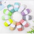 Charmkey Wholesale Glow in the Dark Yarn Knitting Luminous Yarn for Crocheting Knitting DIY Arts Crafts