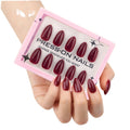 30 Pcs/set Soft Acrylic New Arrival Minimalist High-end Short Almond Shape Acrylic Press on Nails Artificial Fingernails GD MegaBDM