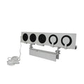 Biathlon Competition 5 Holes Metal Shooting Target with Reset Cord