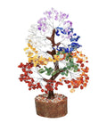 Natural Crystal Tree Healing Stone Different Material Treasure Seven Chakra Tree for Gift