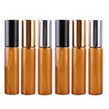 MUB Mini 5ML 10ML Refillable Glass Spray Brown Bottle