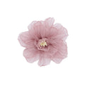 10 cm Burn Edge Organza Flower DIY Bridal Head Flower Wrist Brooch Accessories Clothing Shoes and Hats Accessories Flower