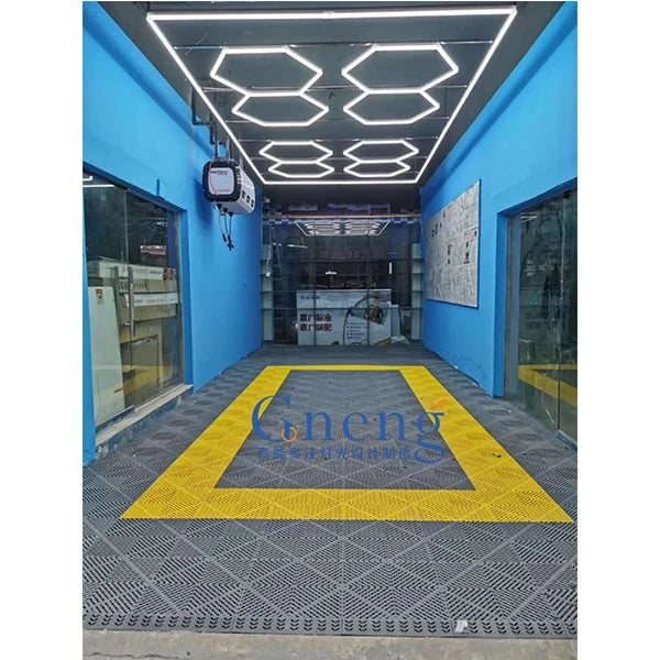 UK Manufactory's Hot Selling Aluminum Seamless Connection Hexagon LED Working Light Detailing Light