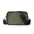 Water Proof Pack Mobile Phone Pu Leather Sport Side Chest Sling Crossbody Luggage Travel Shoulder Messenger Bag for Men Women