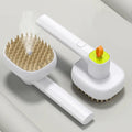 Anti-Static Dog Hair Comb Stainless Steel Plastic Pet Hair Artifact Comb Charge Special Floating Feature for Cats Hair Grooming