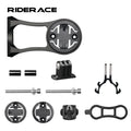 RIDERACE Bicycle Computer Stand Set Durable MTB Road Bike GPS Handlebar Stem Mount Holder Outdoor Cycling Gopro Camera Bracket