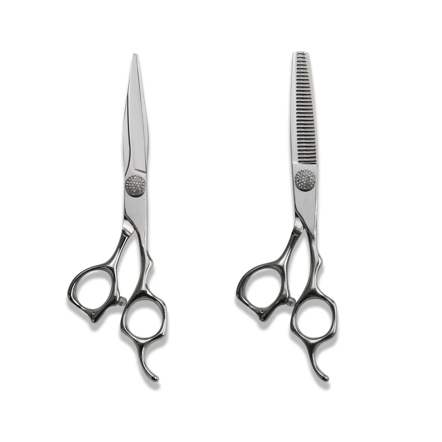 Professional 6 Inch Hairdressing Hair Shears Hair Cutting Barber Thinning Scissors Set with 440c Steel for Salon