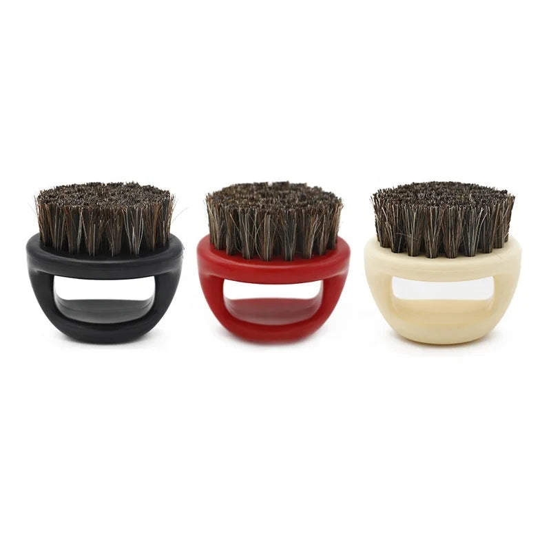 Best Price Manufacturer Boar Bristle Beard Brush Multicolor ABS Handle Portable Beard Brush