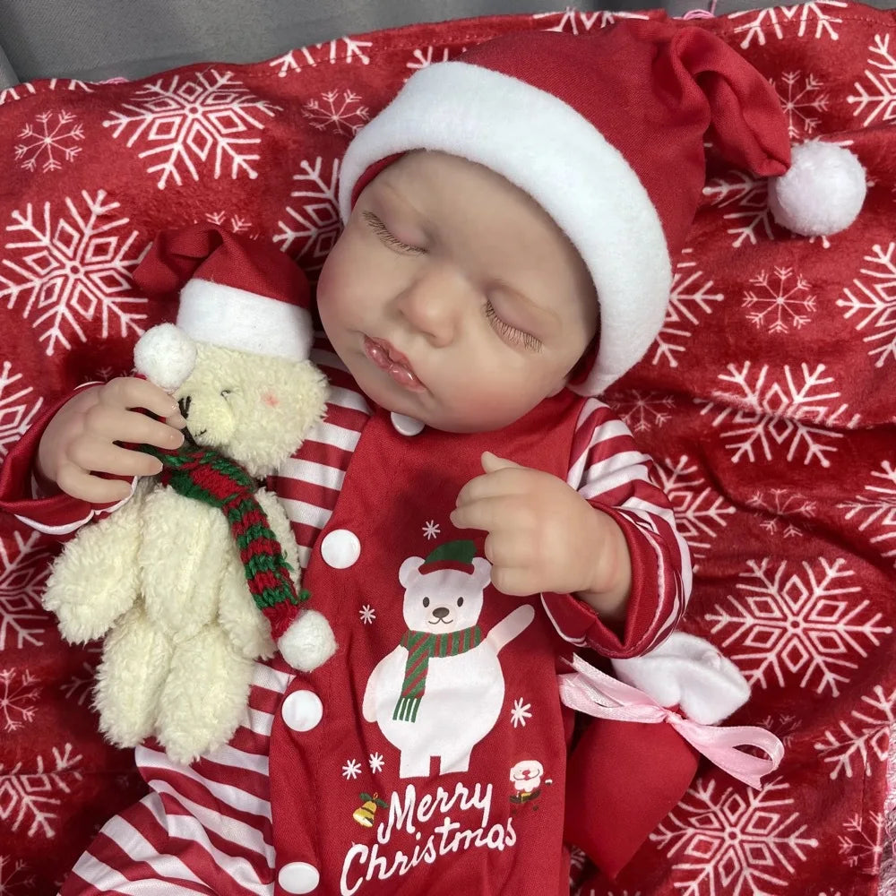 Hot Sale Reborn Baby Vinyl Lifelike Silicone Dolls for Kids Girl Gifts Finished Reborn Baby Doll Silicone Baby Doll for Girls