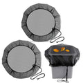 95cm Rain Barrel Screen Mesh Mosquito protection Net Covers Rain Water Collection Barrel Net