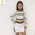 One Stop Custom Cheerleader Uniforms Shorts tank Top Leggings Black Cheerleading Outfits for Girls Cheer Crop Tops