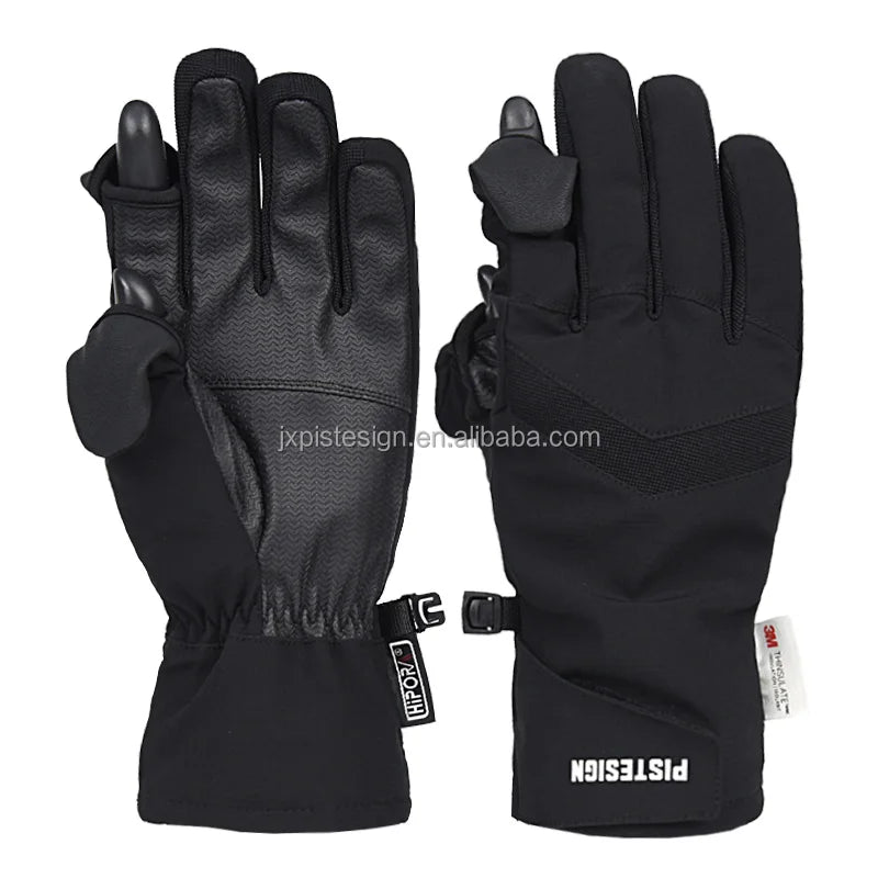 Winter Fishing Gloves Anti-Slip Photography Gloves Cold Weather Driving Gloves for Motorcycle Skiing Hunting