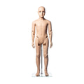 KM10 Full Body Realistic Flesh Color Kid Mannequins Articulate Flexible Children Mannequin Movable Joints Mannequin