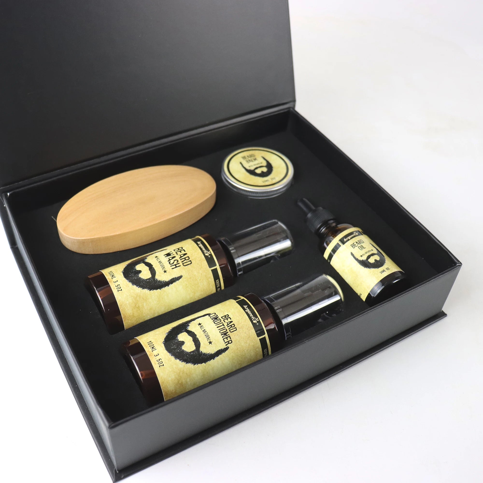 Custom Private Label 30ml Beard Oil Beard Balm for Men Course Beard Moisturize and Softening