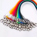 Professional Manufacturer Cheap Personalized Neck Tool Silk Screen Printing Polyester Custom ID Card Holder Lanyards Logo Metal