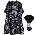 FYD Professional Hair Cutting Accessories Barber Cape Professional Hair Cutting Cape for Men Waterproof Salon Cape