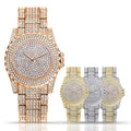 Custom Logo Watch Women Rose Fashion Ladies Quartz Diamond Wristwatch Elegant Female Bracelet Watches Dress Gfit Montre Femme