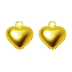 love Heart Charms Ornament DIY Jewelry Making Accessories Necklace Bracelet Pendant Charm Wholesale